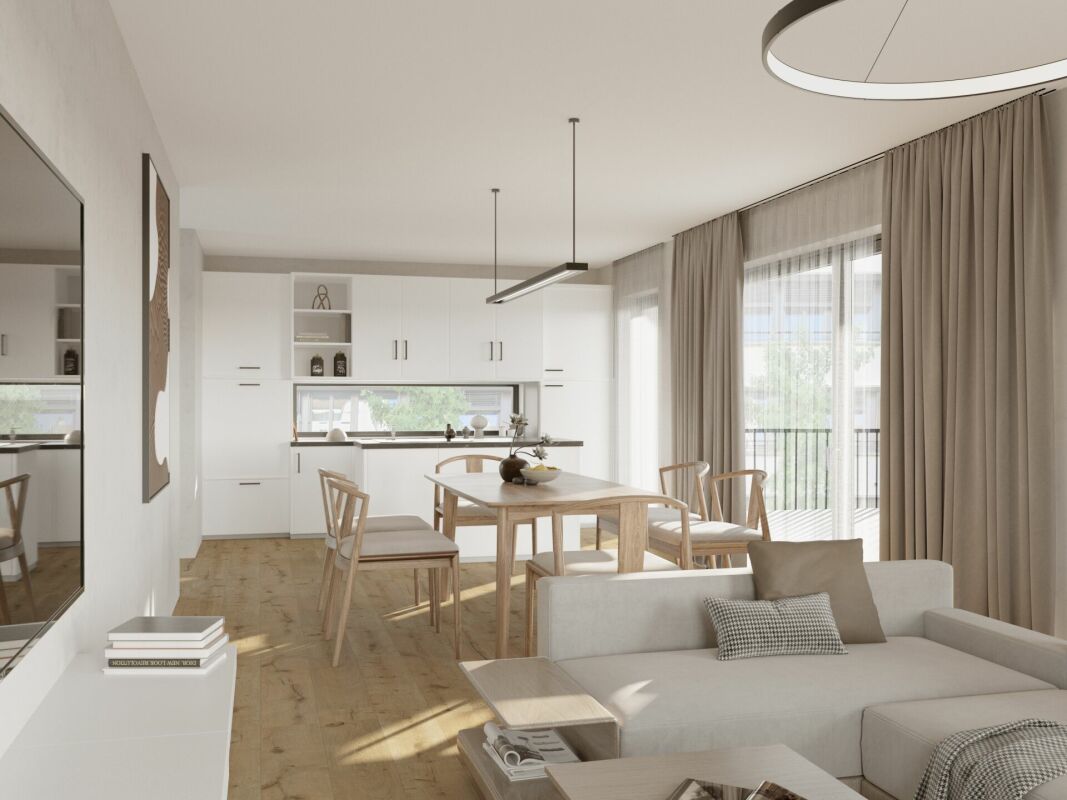 Erstvermietung: stilvolle 3.5-Zimmer Wohnung mit 40 m² Balkon -  Bild 1