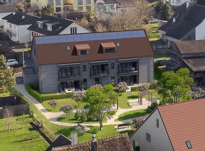 Jetzt fertiggestellt : Top-3,5-Zimmer-Wohnung mit privatem Garten ! B02 - Bild 2