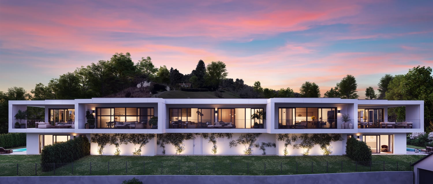 Villa moderne neuve avec piscine et vue panoramique à Lutry -  Bild 4