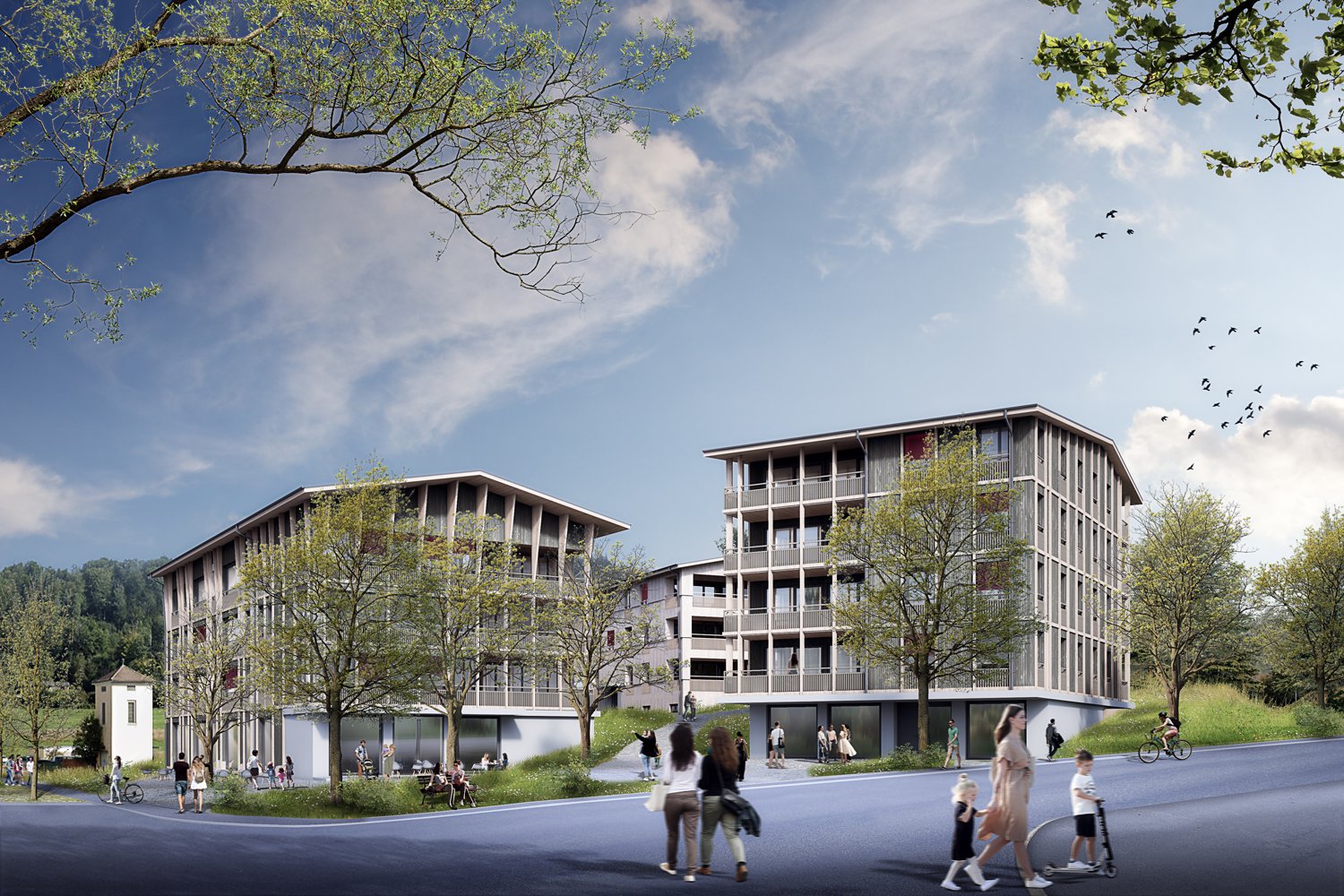 Dorfmitte Rüfenacht "Zur alten Linde" weitere Wohnungen durften reserviert und verkauft werden! -  Bild 2