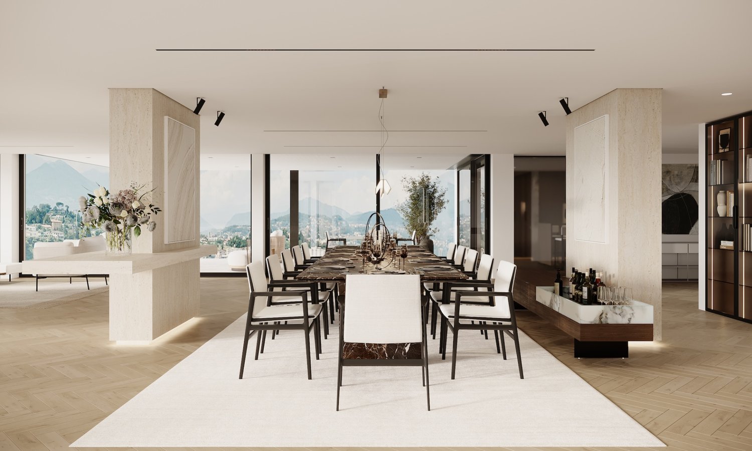 NUOVO ATTICO DI 7  LOCALI CON VISTA LAGO A PARADISO - Bild 6