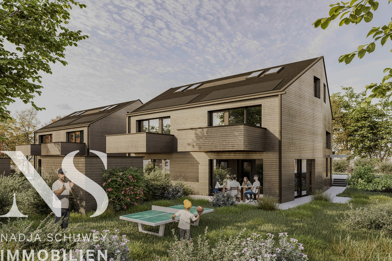 5.5 Zimmer Haushälfte in Bösingen - Bild 4