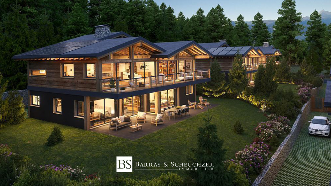 Luxueux chalet en construction de 195m2 nets - Chalet nuit