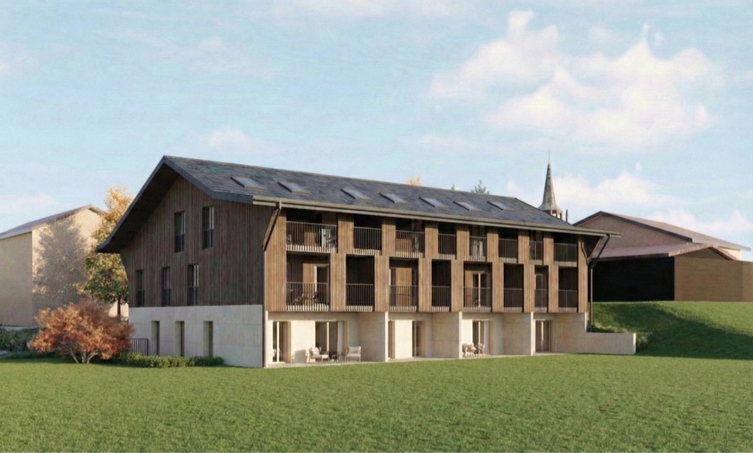 Nouvelle construction, 4.5 p à La Joux - Bild 3