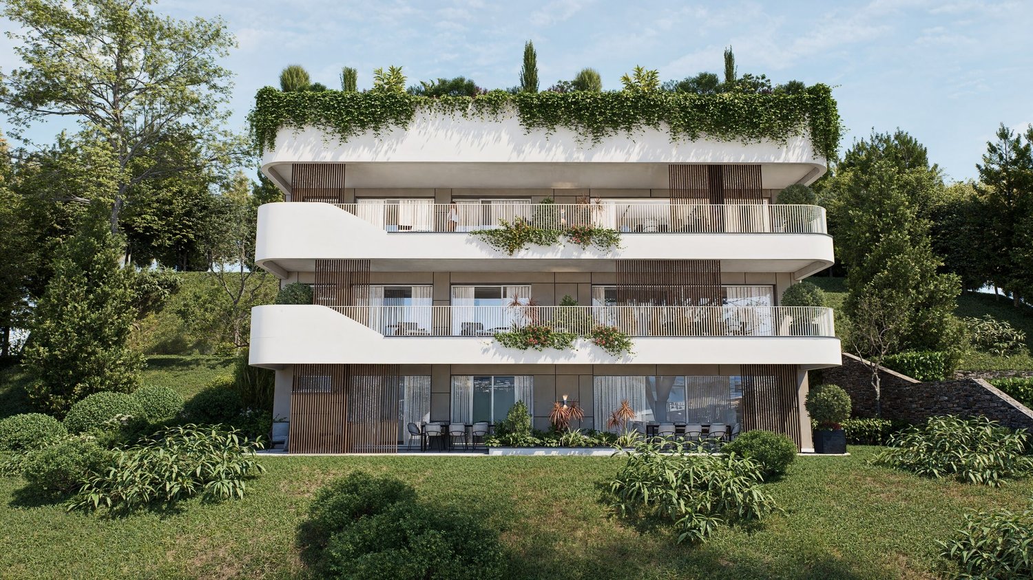 SPLENDIDO 3.5 LOCALI IN COSTRUZIONE CON GIARDINO A CAPOLAGO -  Bild 3