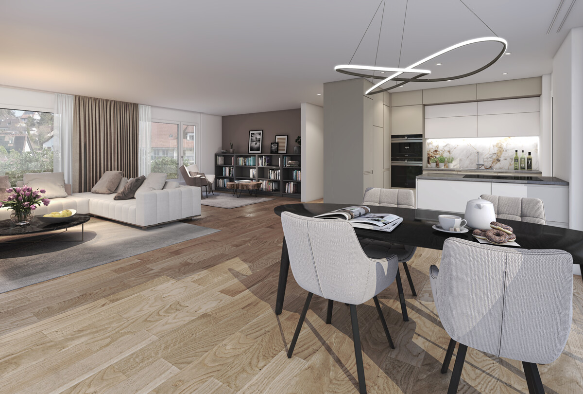 EIN ZUHAUSE, DAS MAN SEINEN KINDERN WÜNSCHT - ZUR MITGESTALTUNG - Wohnbereich