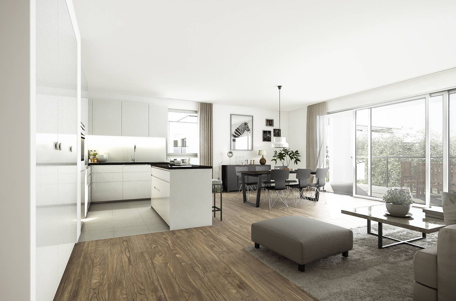 Lot G-303 - Appartement de 2.5 pièces au 3ème étage - Bild 5