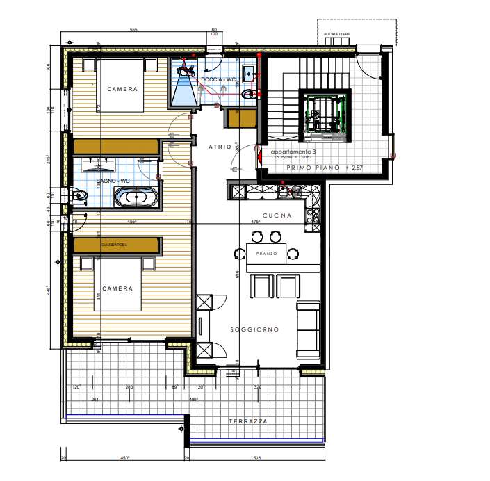 Residenza di pregio a Comano, Vendesi Appartamento 3.5 con giardino - Bild 3
