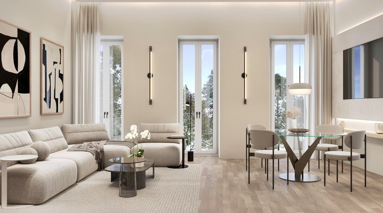 3753 - EDIFICIO STORICO IN CENTRO - APPARTAMENTI LUSSUOSI DA 2.5 a 5.5 LOCALI -  Bild 5