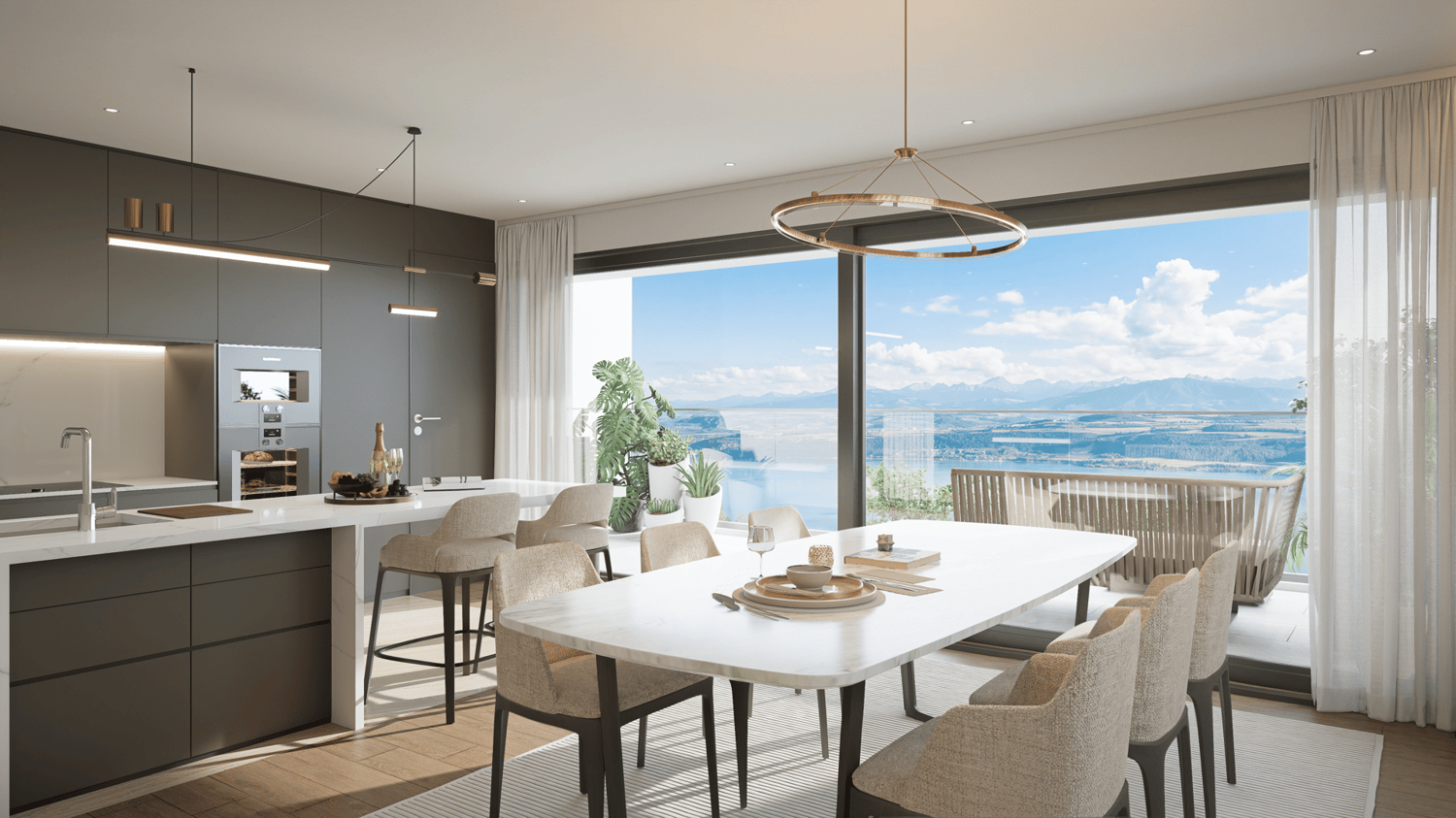 VILLA PANORAMA – Villas contemporaines avec vue sur le lac de Neuchâte - Bild 1