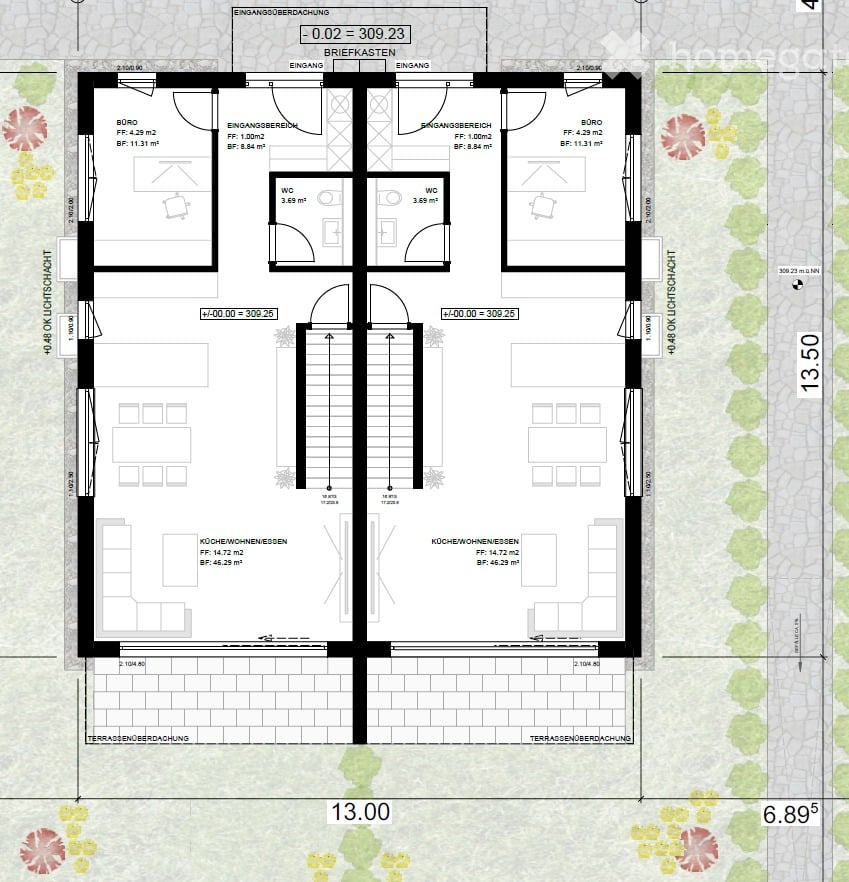 12x Moderne 5.5-Zimmer-Doppelhaushälfte in Schwaderloch - Neubau 2026 -  Bild 7