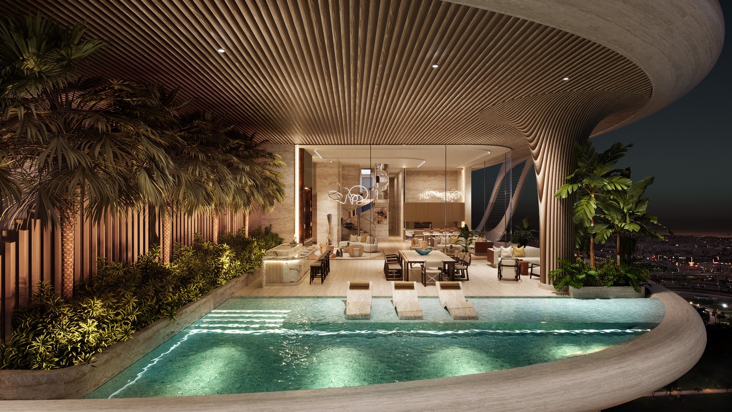 SKY VILLA 4.5 LOCALI | CASA AHS â€“ DUBAI WATER CANAL - Bild 6