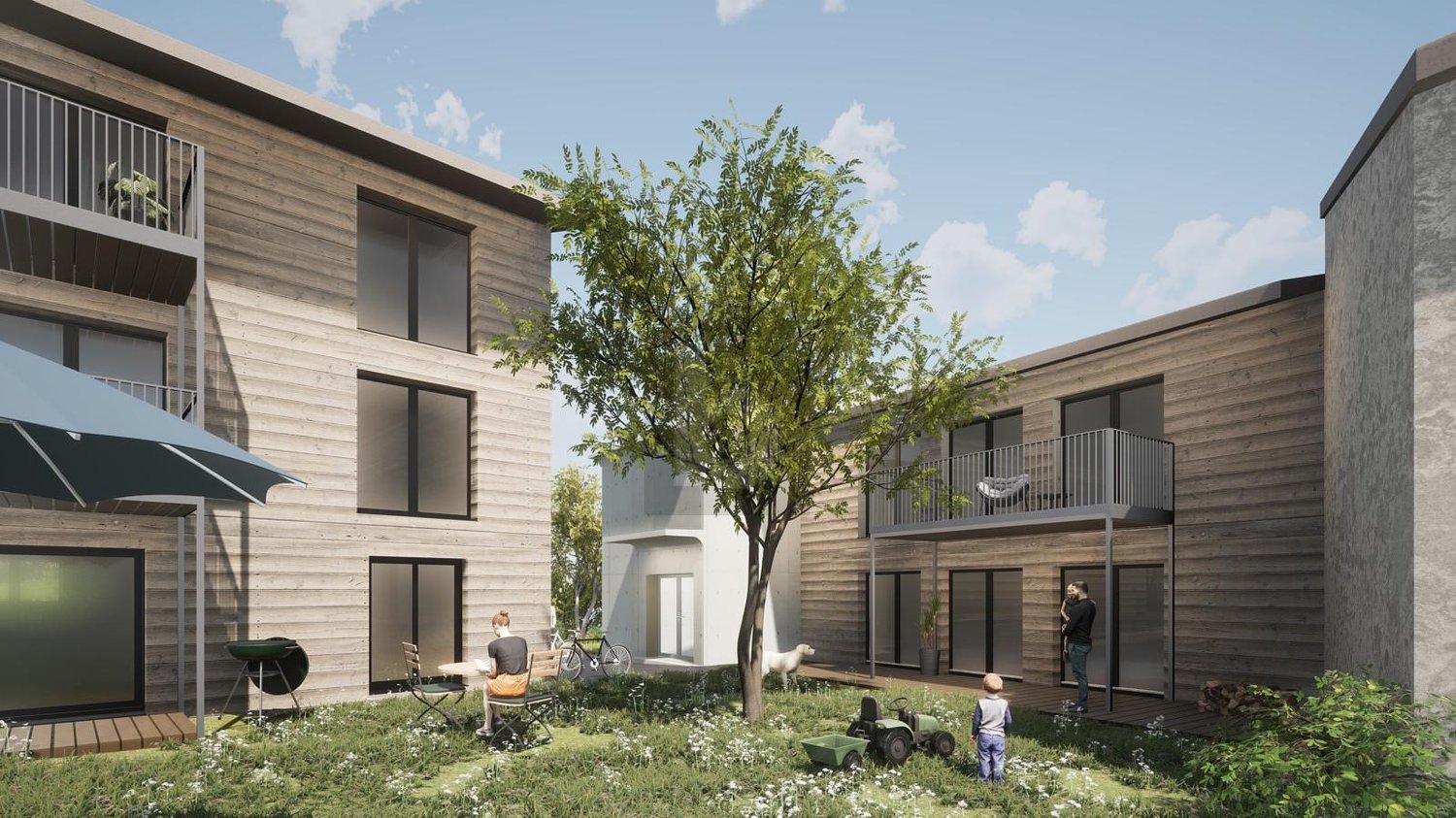 PROJET DE 3 BÂTIMENTS AU FORT POTENTIEL - Bild 1