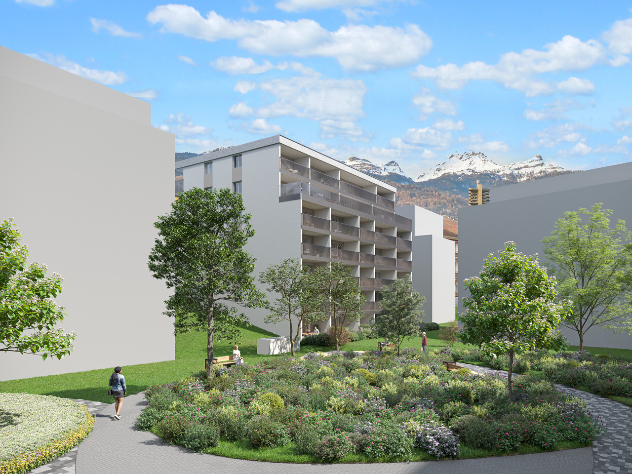 3,5 pces neuf - Centre ville -  Bild 1