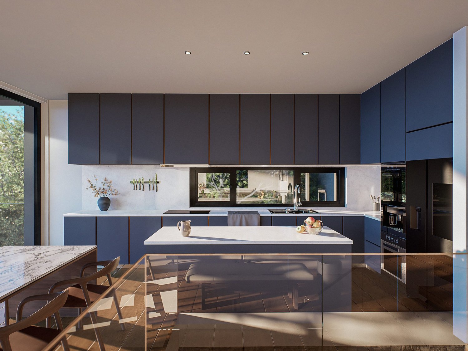 6.5-Zimmer-Villa mit Panoramasicht & Pool in Hünibach - Bild 3