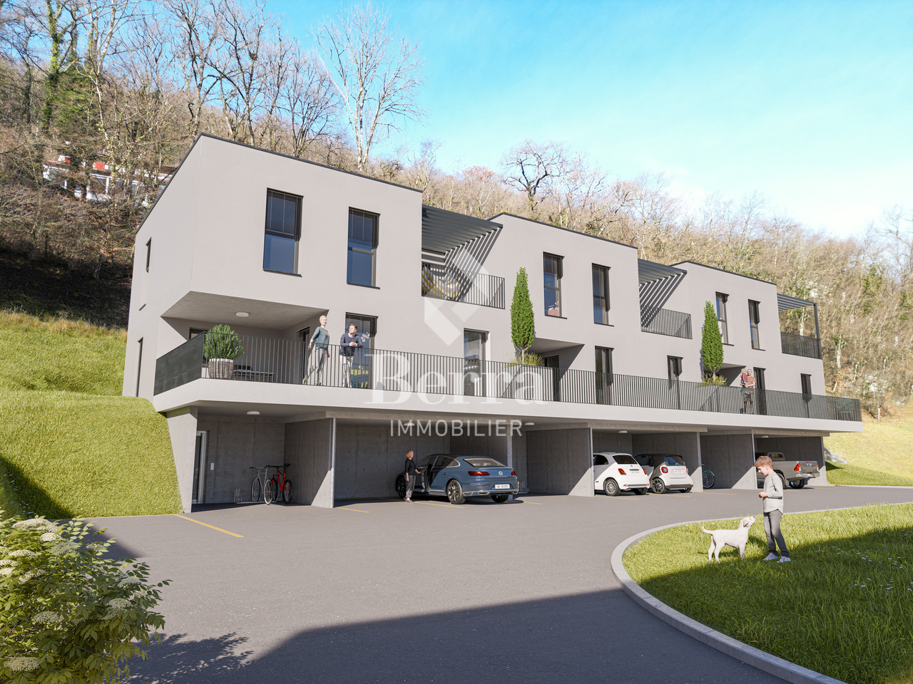 Villas en triplex - projet sur plans - Bild 1