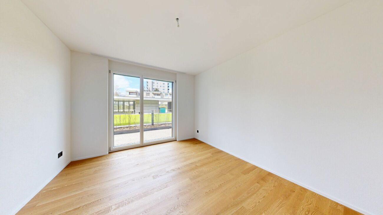 4.5 Gartenwohnung mit Blick auf die Aare - Zimmer 3 mit Bad