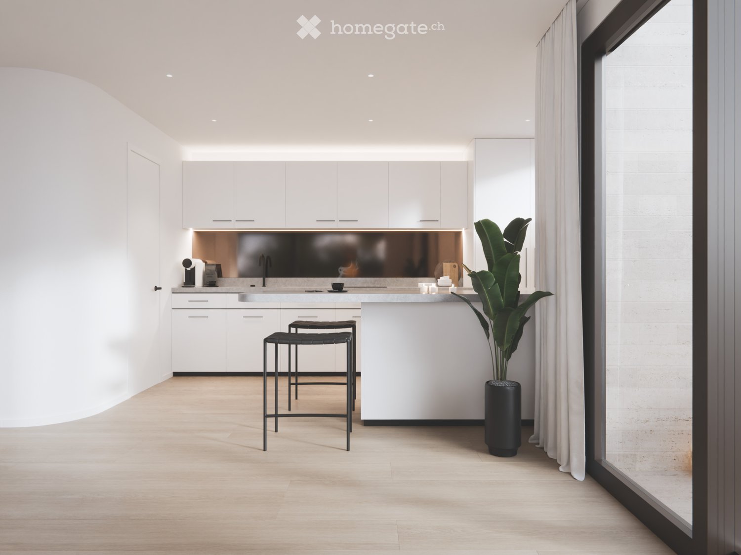 Exklusive Gartenwohnung in Neubau mit über 140 m² Terrassen und Garten an sonniger Lage in Männedorf - Bild 5