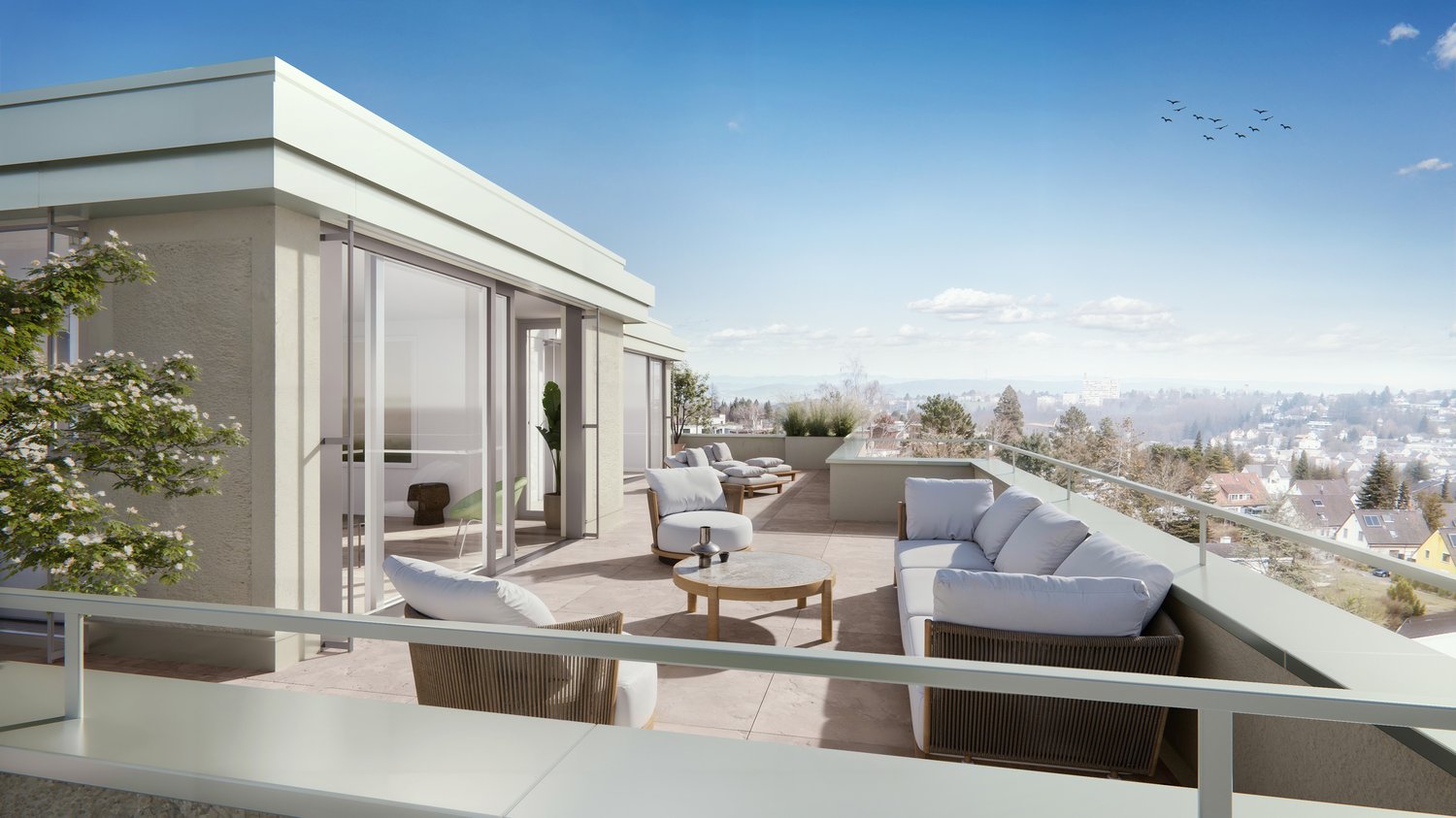 Neubauprojekt: Vier Höhen - Fürstenrain Oberwil (W-C5) - Bild 4