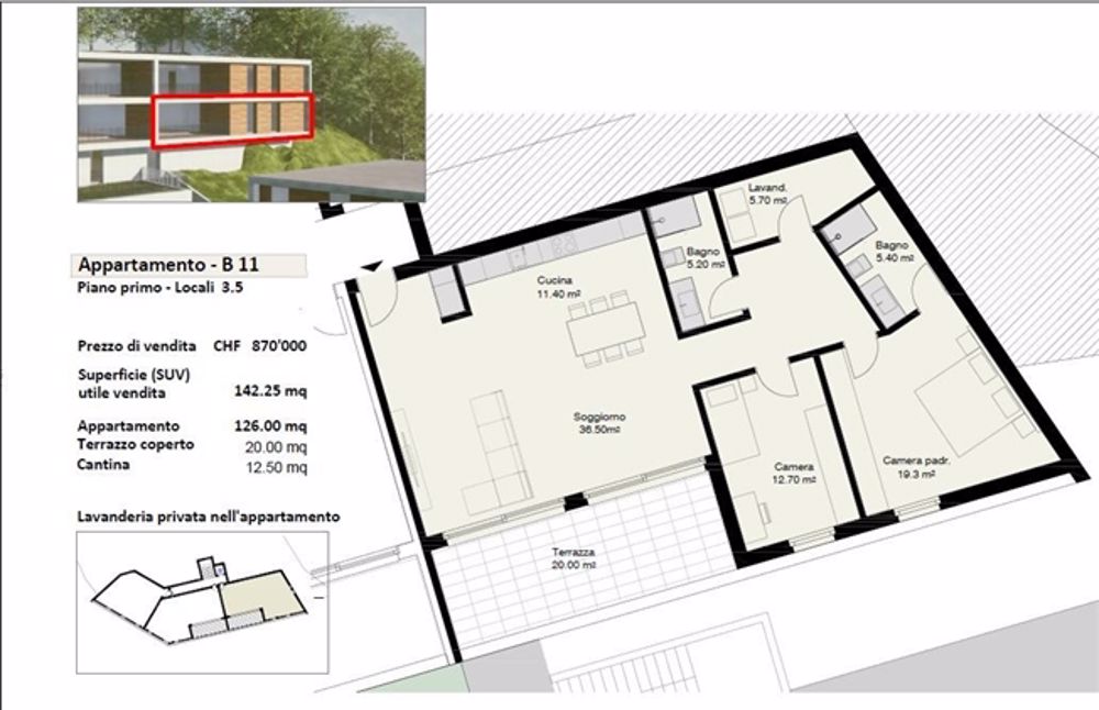 NUOVO APPARTAMENTO 3.5 LOCALI A GIUBIASCO - NEUE 3,5-ZIMMER-WOHNUNG IN GIUBIASCO - Bild 13