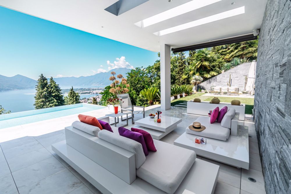 Villa da sogno in posizione unica con imprendibile vista lago, wellness e piscina - Bild 4