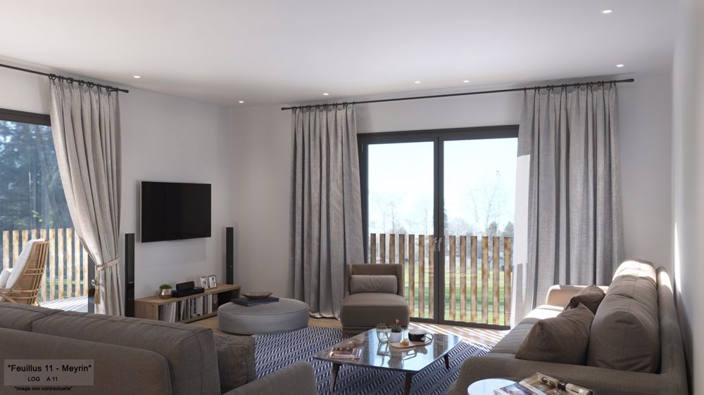 MEYRIN : Projet neuf idéalement situé la résidence « Clos Alisier Blanc » de 4 logements - Bild 2