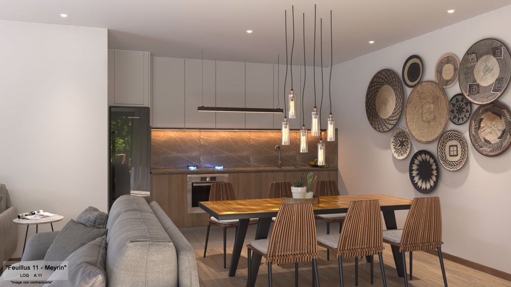 MEYRIN : Projet neuf idéalement situé la résidence « Clos Alisier Blanc » de 4 logements - Bild 3