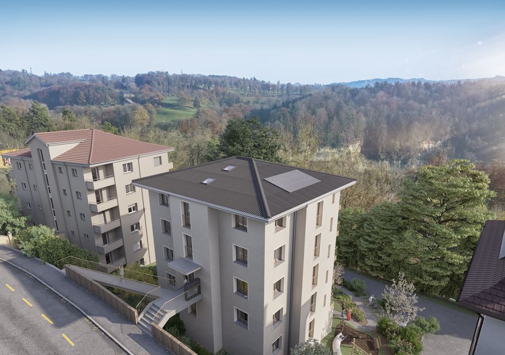 Balkone der Unterwälder: 3.5-Zimmer-Wohnung mit Balkon mit Morgensonne - Bild 3