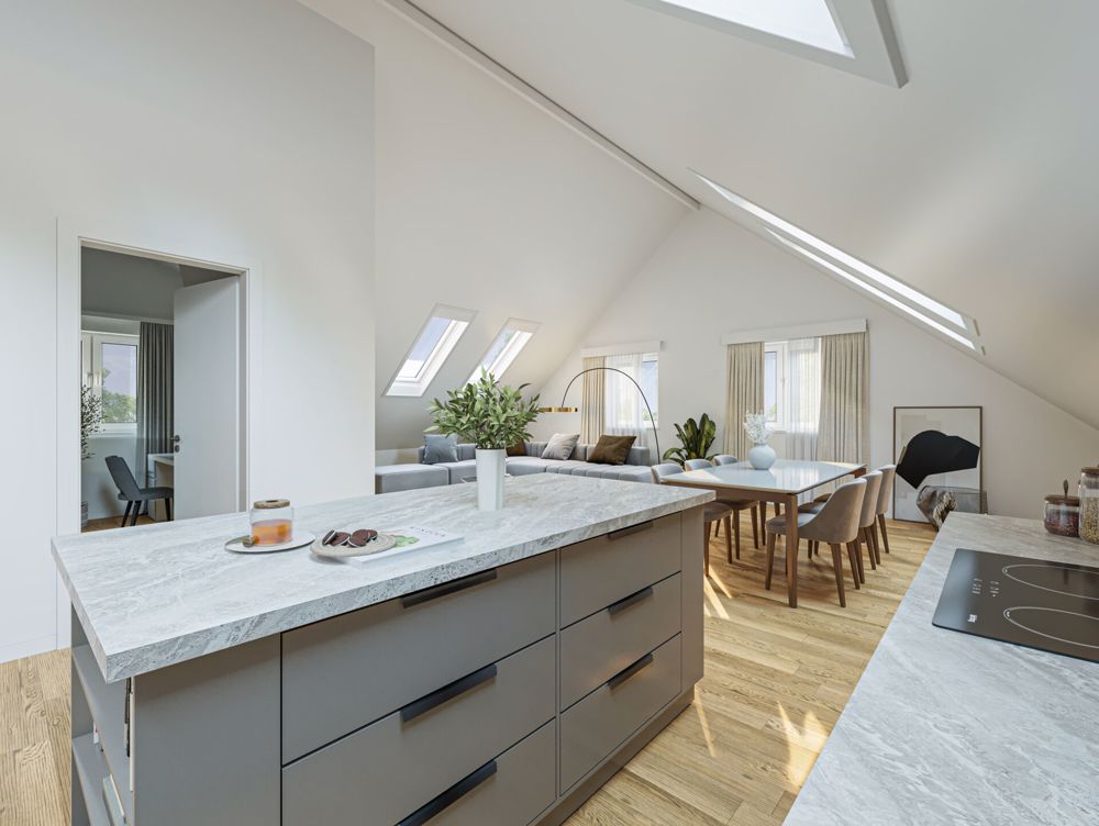 TRAUMHAFTE DACHWOHNUNG MIT GROSSER TERRASSE - Bild 2