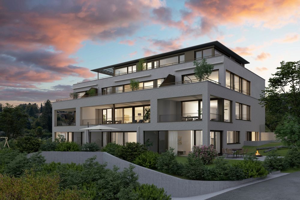 Top 3.5-Zi.Whg. mit aussergewöhnlicher 42 m² Terrasse an Premiumlage - Bild 3