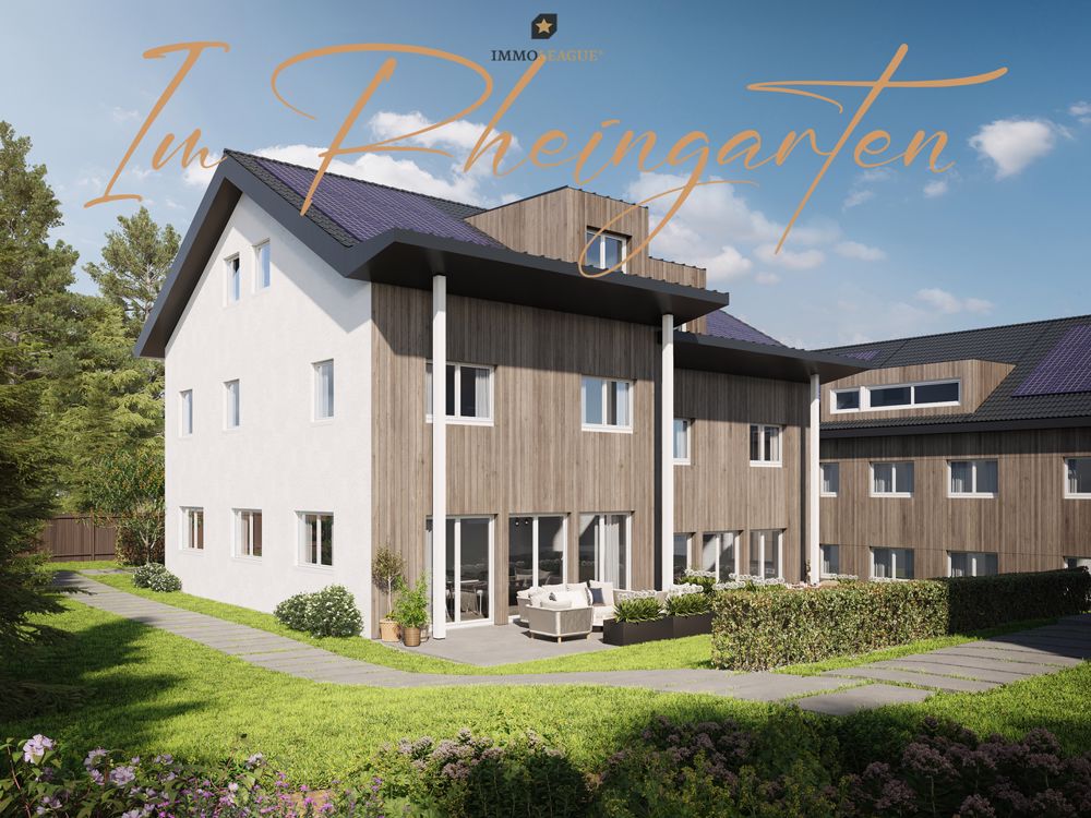 Attraktives 6.5 Zimmer Haus des Neubauprojektes - Im Rheingarten - Wohnen an begehrter Lage in einem der zwei grosszügigen 6.5 Zimmer Häuser.