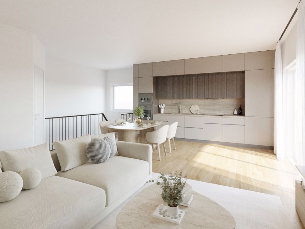 Die Arbeiten haben begonnen - Duplex mit zwei Terrassen - Bild 1