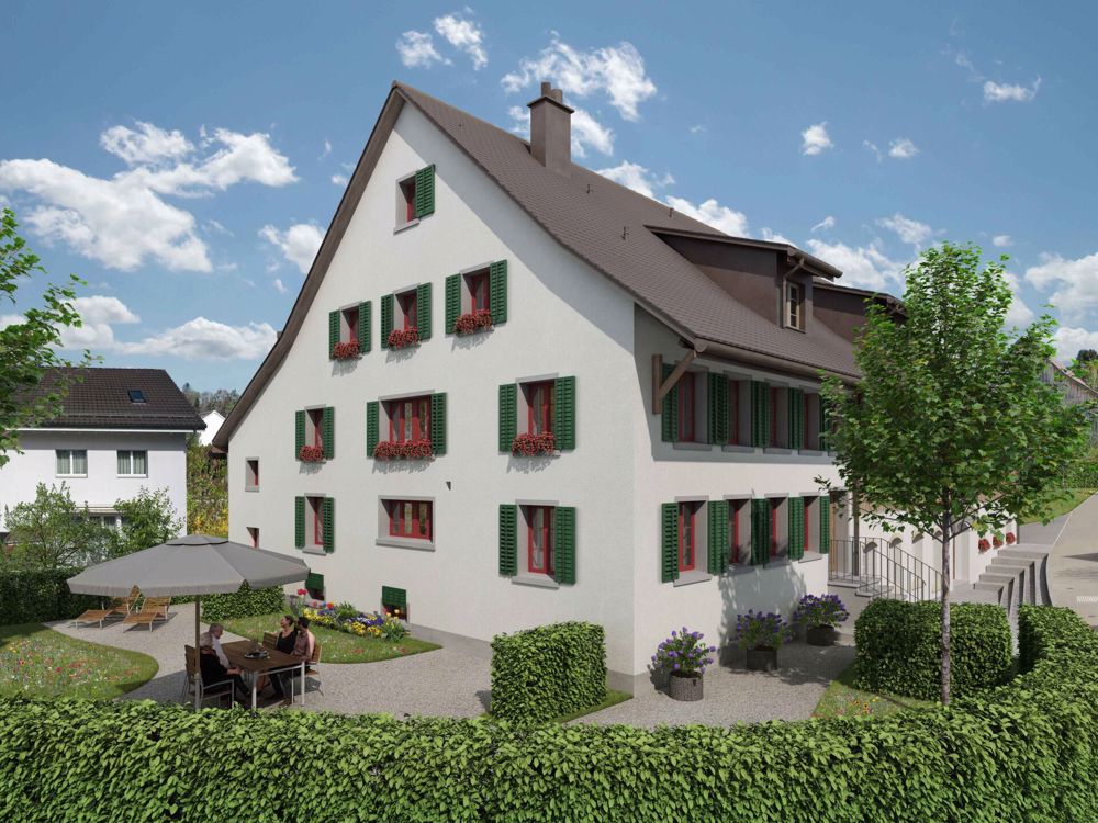BAUSTART ERFOLGT! Landwohnen in Stadtnähe: Neubauwohnungen im Herzen des Dorfes Wermatswil - Bild 2