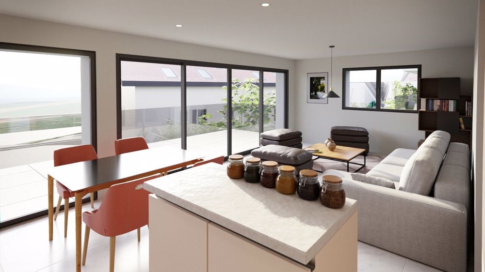 Nouvelle construction - Appartement de 4,5 pces avec balcon/terrasse - Bild 1