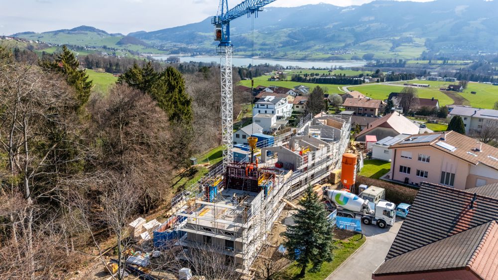 Spacieux appartement de 3.5 pièces au rez-de-chaussée à Sorens - Bild 2