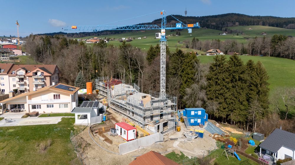 Spacieux appartement de 3.5 pièces au rez-de-chaussée à Sorens - Bild 8