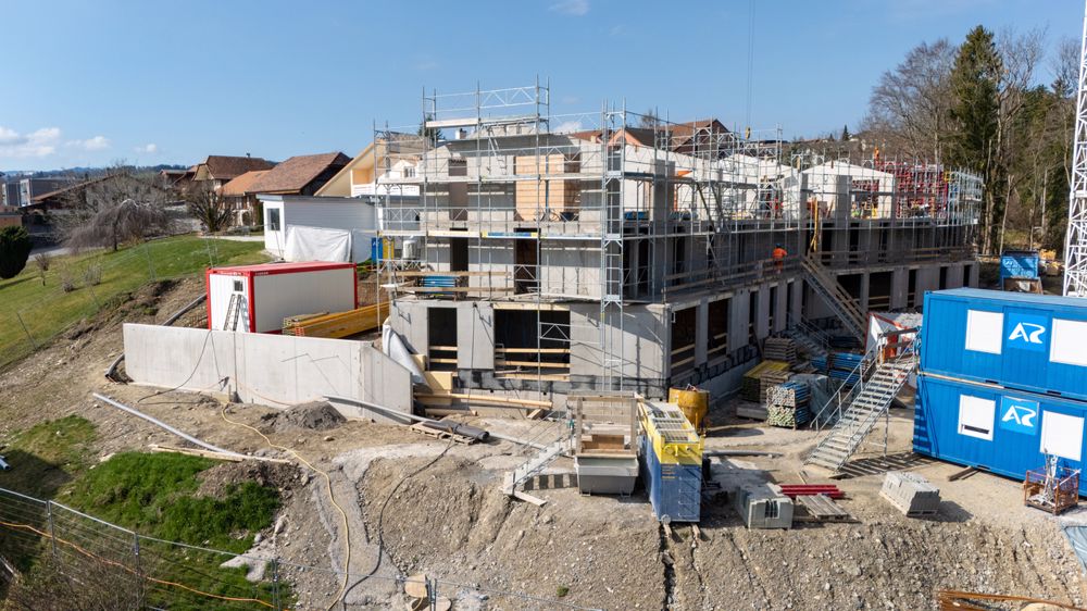 Spacieux appartement de 3.5 pièces au rez-de-chaussée à Sorens - Bild 10
