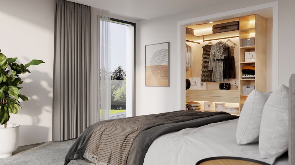 Spacieux appartement de 3.5 pièces au rez-de-chaussée à Sorens - Bild 12