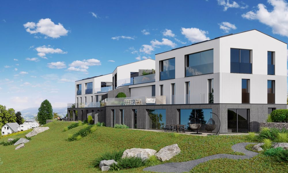 Spacieux appartement de 3.5 pièces au rez-de-chaussée à Sorens - Bild 13