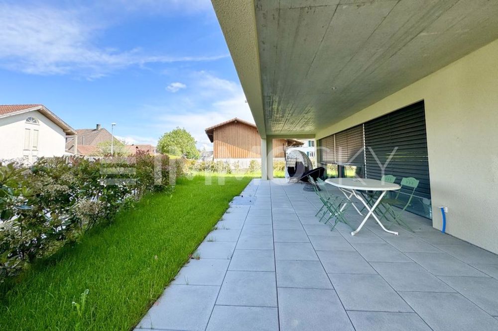 Gartenwohnung | 2556, Scheuren - Terrasse avec jardin privatif