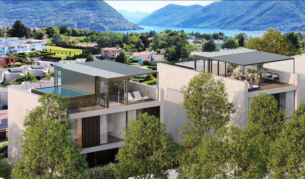 Exklusive Villa mit Garten und Whirlpool in Gentilino - Bild 1