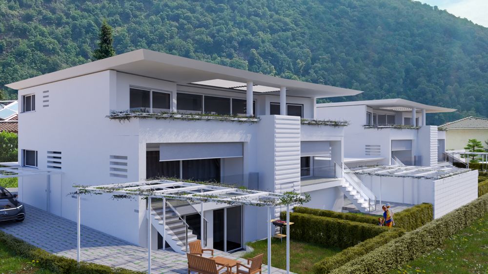 LOSONE - Moderne Duplex-Wohnung mit privatem Garten - Bild 1