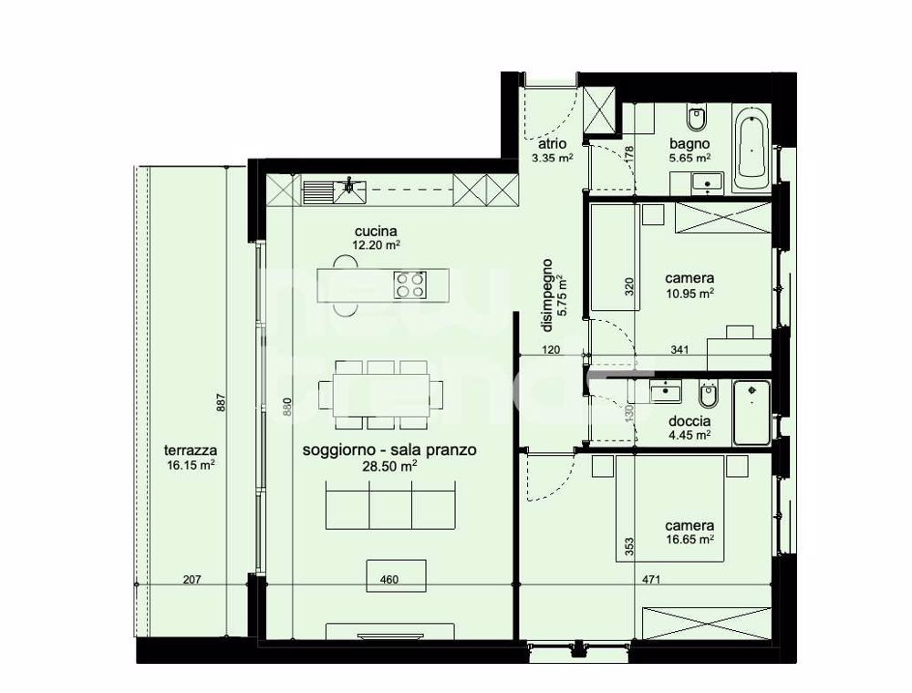 APPARTAMENTO DI NUOVA COSTRUZIONE - Bild 11