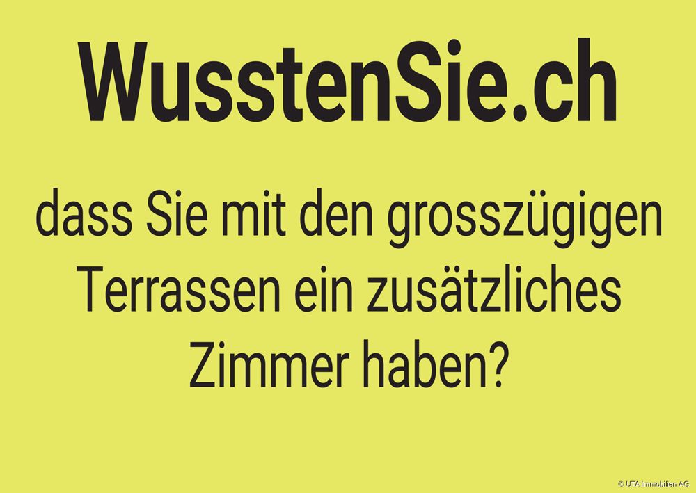 ...dass Sie in Brugg noch zahlbare Wohnungen kaufen können? - WusstenSie_Terrassen_quer