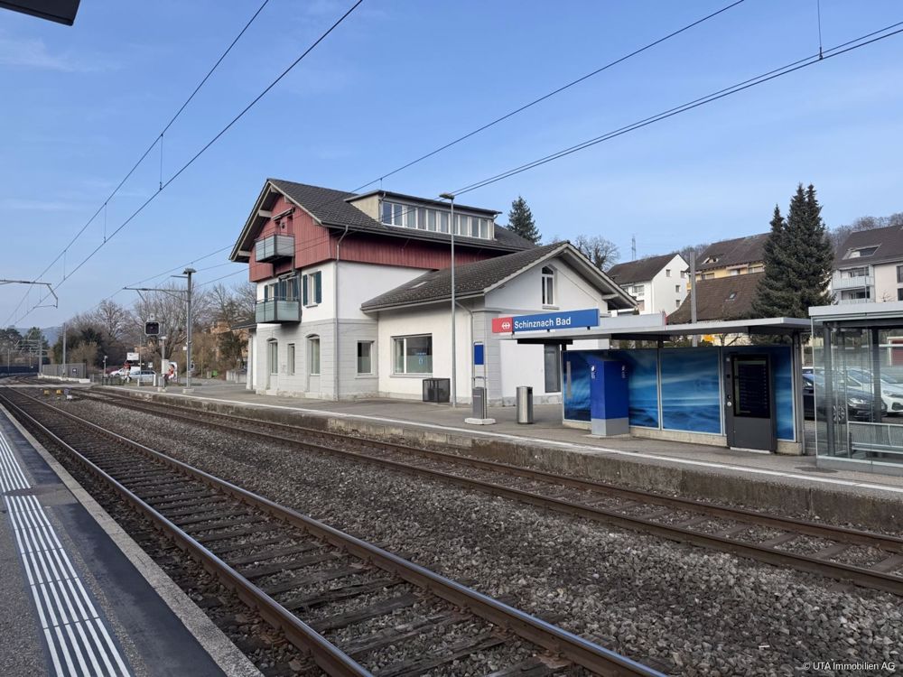 ...dass Sie in Brugg noch zahlbare Wohnungen kaufen können? - 3 Gehminuten zum Bahnhof