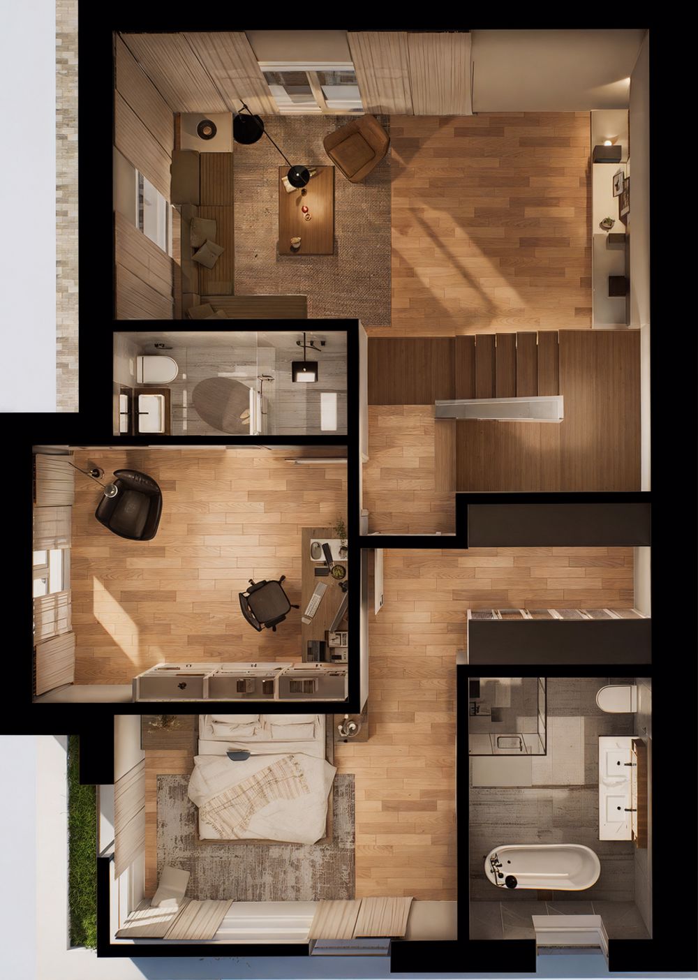 neues und modernes Doppel-Einfamilienhaus (Haus B) - Bild 4