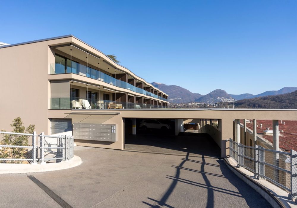 Appartamento in Vendita nella Residenza Querciabella a Bioggio con Vista Lago - Bild 1