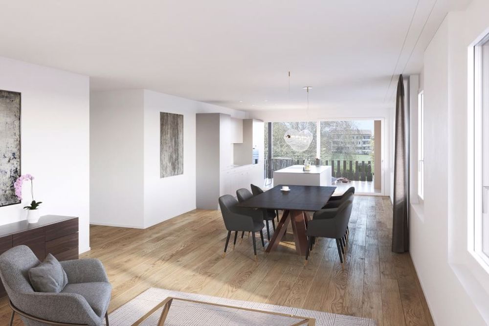Seeblick - Uttwil neue 3.5-Zimmer Eigentumswohnungen, EG/OG - MFH_Seestasse_Uttwil_Innen_K02_07