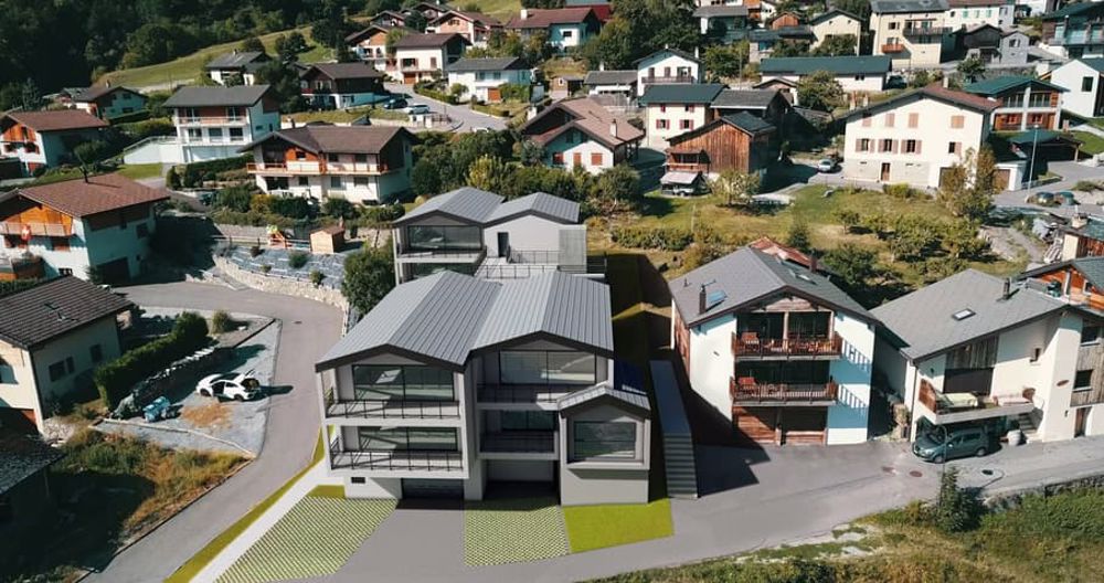 UNIQUE - Martigny - Superbe villa sur le toit avec vue imprenable - Bild 11
