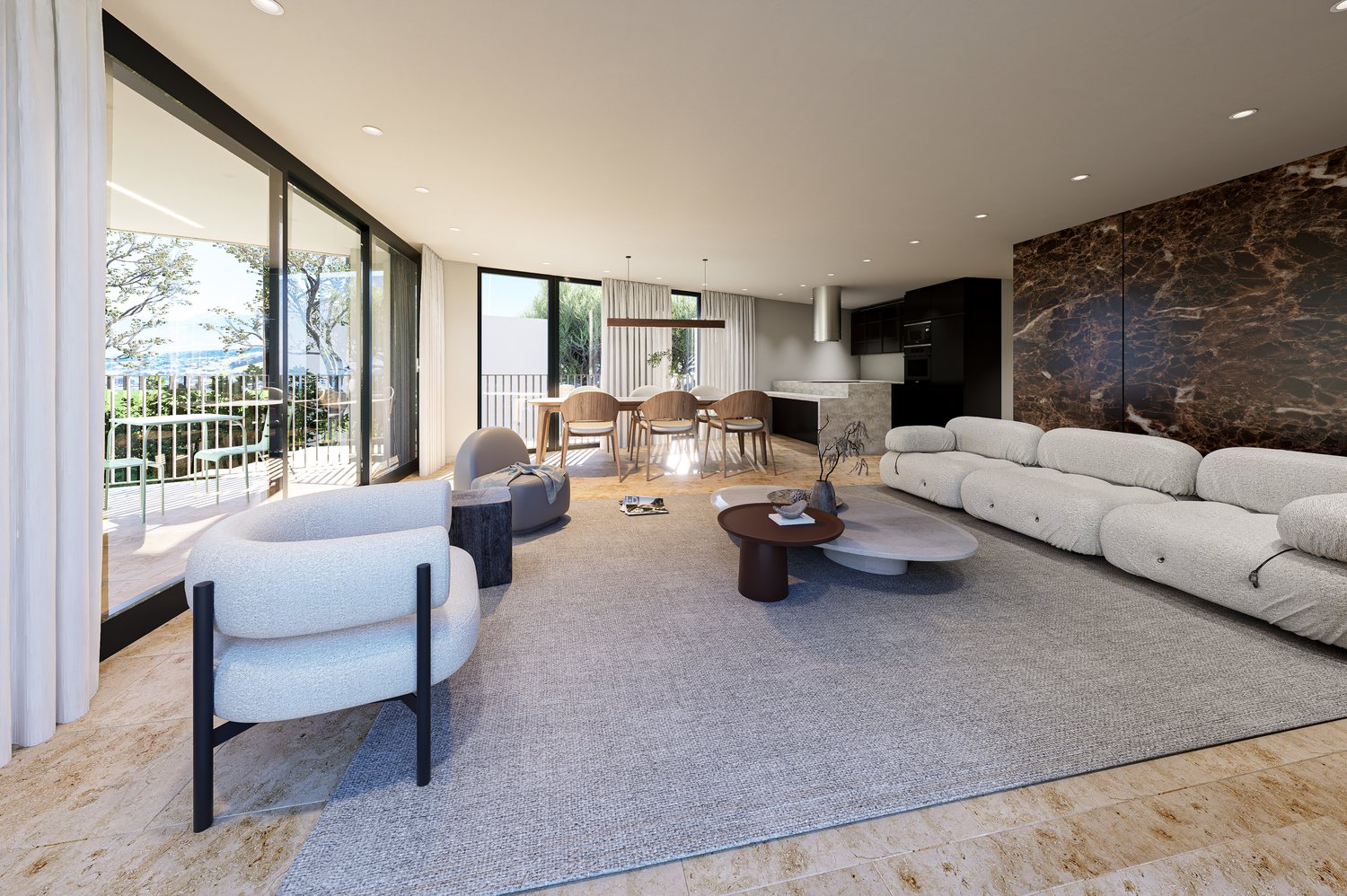 Moderne 4.5-Zimmer-Neubau-Wohnung in Glarus Nord -  Bild 3